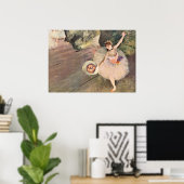 Dancer / Ster van de ballet - Degas schilderen Poster (Thuiskantoor)