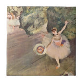 Dancer / Ster van de ballet - Degas schilderen Tegeltje (Voorkant)
