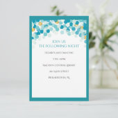 DANCER STIPPEN Bat Mitzvah Uitnodiging (Staand voorkant)