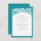 DANCER STIPPEN Bat Mitzvah Uitnodiging (Voorkant / Achterkant)