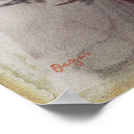 Dancer Stretching by Edgar Degas,  ballet Poster (Hoek)