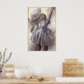 Dancer Stretching by Edgar Degas,  ballet Poster (Keuken)