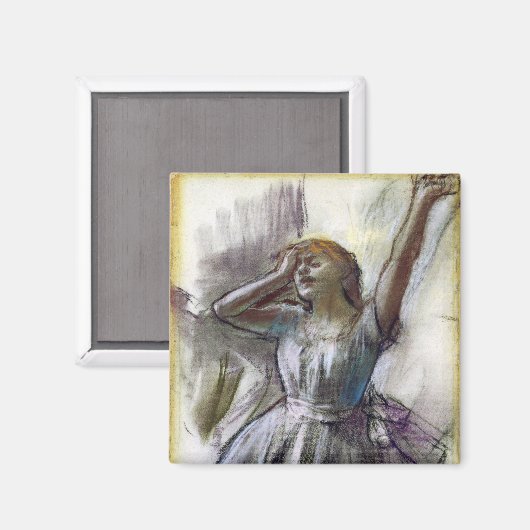 Dancer Stretching door Degas Magneet (Voorkant / Achterkant)