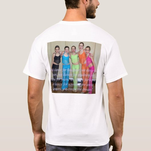 Dancer T-shirt (Achterkant)