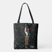 Dancer Tas Green Spark (Achterkant)