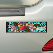 Dancer Tatto Bumpersticker (Op auto)