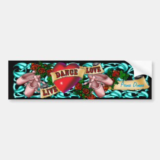 Dancer Tatto Bumpersticker