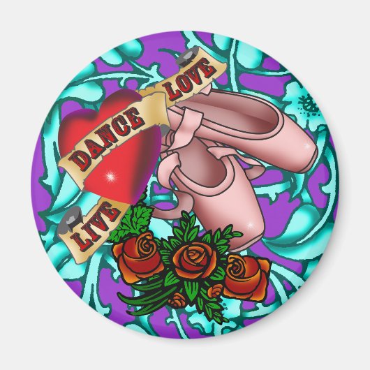 Dancer Tattoo Magnet (Voorkant)