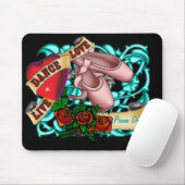 Dancer Tattoo Mousepad Muismat (Met muis)