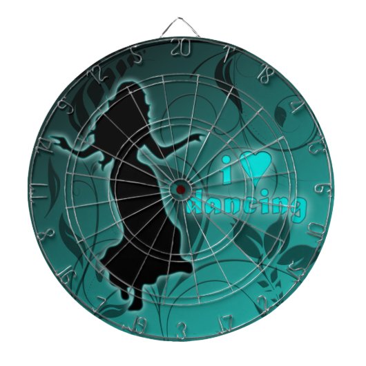 Dancer *Tonia* Dartbord (Voorkant)