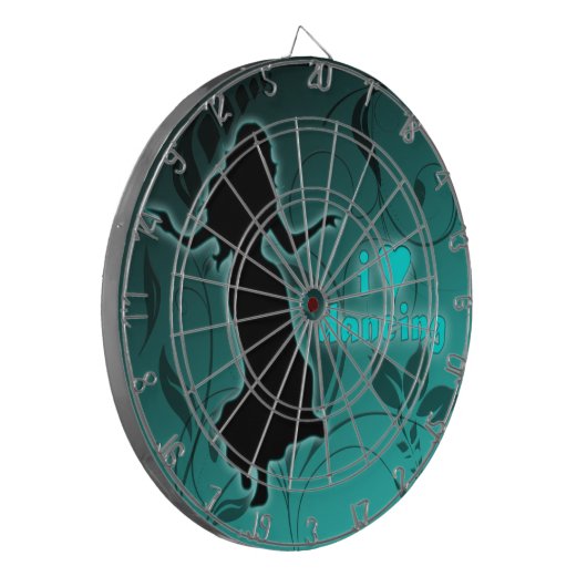 Dancer *Tonia* Dartbord (Voorkant Links)