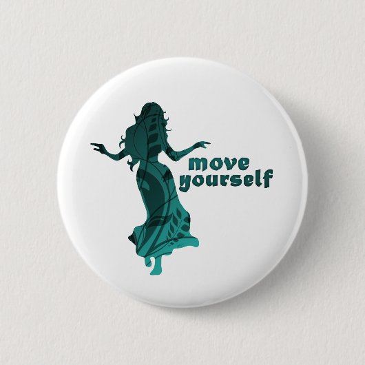 Dancer *Tonia* Ronde Button 5,7 Cm (Voorkant)