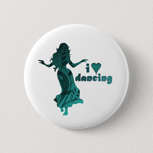Dancer *Tonia* Ronde Button 5,7 Cm (Voorkant)