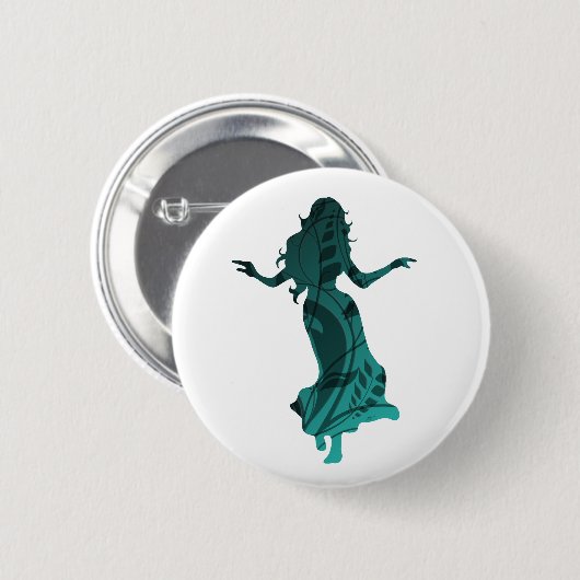 Dancer *Tonia* Ronde Button 5,7 Cm (Voorkant /achterkant)