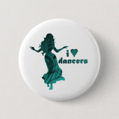 Dancer *Tonia* Ronde Button 5,7 Cm (Voorkant)