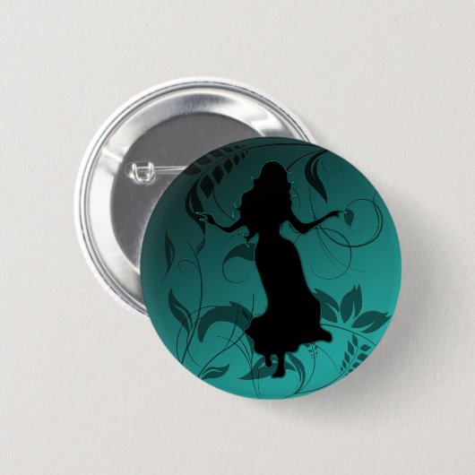 Dancer *Tonia* Ronde Button 5,7 Cm (Voorkant /achterkant)