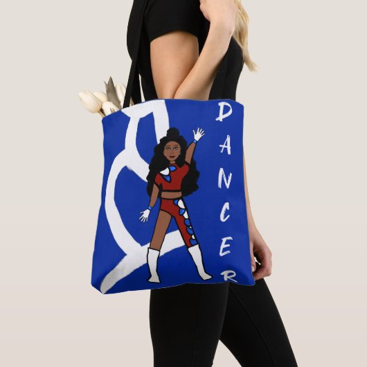 Dancer Twee Kleur Tas Berry & Blauw (Dichtbij)