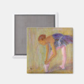 Dancer Tying her Ballet Shoes, Magnet (Voorkant / Achterkant)