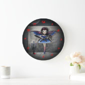 Dancer Vampire Gothic Art-klok Grote Klok (Huis)