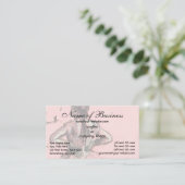 Dancer Van achteren bekeken door Edgar Degas Visitekaartje (Staand voorkant)