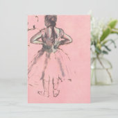 Dancer van achteren door Edgar Degas  Ballet (Staand voorkant)