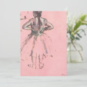 Dancer van achteren door Edgar Degas Ballet (Staand voorkant)