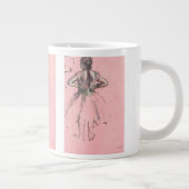 Dancer van achteren door Edgar Degas  Ballet Grote Koffiekop (Rechts)