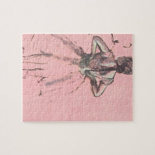 Dancer van achteren door Edgar Degas Ballet Legpuzzel (Horizontaal)