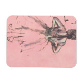 Dancer van achteren door Edgar Degas  Ballet Magneet (Horizontaal)