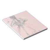 Dancer van achteren door Edgar Degas Ballet Notitieblok (Schuin)