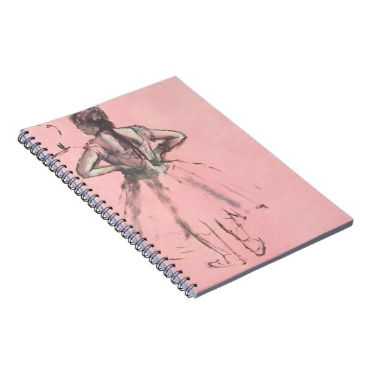 Dancer van achteren door Edgar Degas Ballet Notitieboek (Rechterzijde)