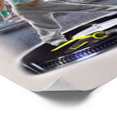 Dancer van de hiphop poster (Hoek)