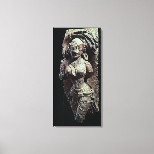 Dancer, van de Sun Temple van Kanara, Indiaan, 13t Canvas Afdruk (Voorkant)