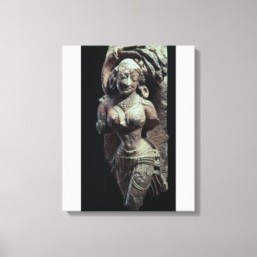 Dancer, van de Sun Temple van Kanara, Indiaan, 13t Canvas Afdruk (Voorkant)