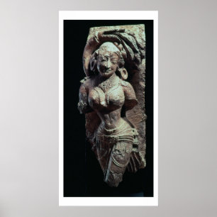 Dancer, van de Sun Temple van Kanara, Indiaan, 13t Poster