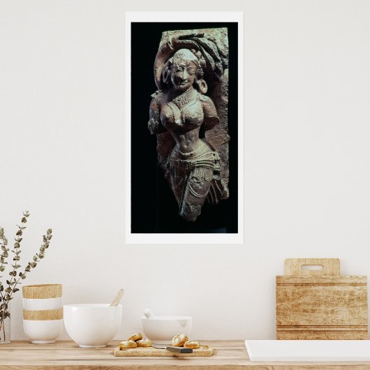 Dancer, van de Sun Temple van Kanara, Indiaan, 13t Poster (Keuken)