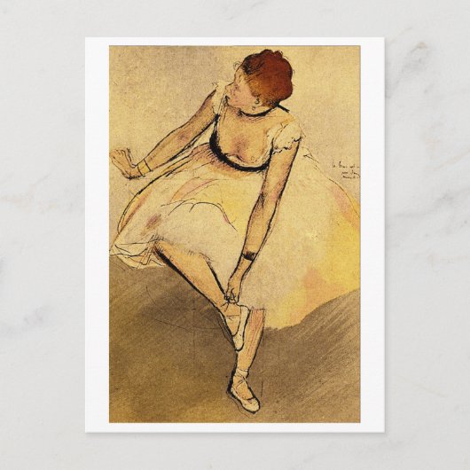 Dancer van Edgar Degas Briefkaart (Voorkant)