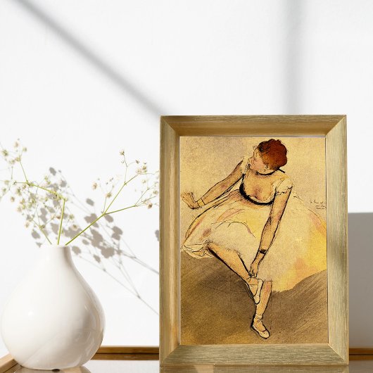 Dancer van Edgar Degas Poster