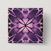 Dancer (Violet) Vierkante Button 5,1 Cm (Voorkant)
