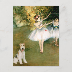 Dancer - Wire Fox Terrier #1 Briefkaart