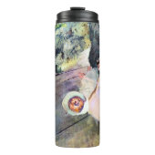 Dancer with a Bouquet of Flowers by Edgar Degas Thermosbeker (Voorkant)