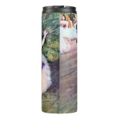 Dancer with a Bouquet of Flowers by Edgar Degas Thermosbeker (Achterkant)