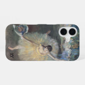 Dancer with Bouquet by Edgar Degas – Personalized  iPhone 16 Hoesje (Achterkant horizontaal)