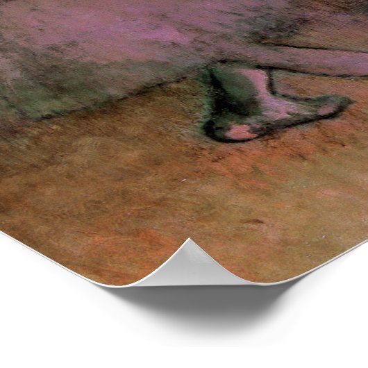 Dancer with Bouquets by Degas Poster (Hoek)