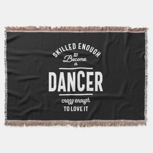 Dancer Work Title Cadeau Deken (Voorkant)