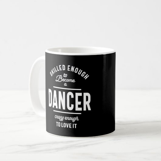 Dancer Work Title Cadeau Koffiemok (Voorkant links)