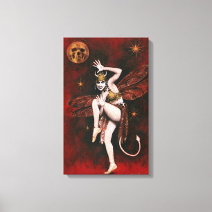 Dancer Wrapped Canvas Afdruk