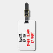 Dancer Zombie Slayer Bagagelabel (Voorkant verticaal)