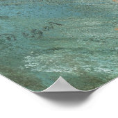 Dancer zwaaien, danser in groen door Edgar Degas Poster (Hoek)