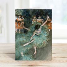 Dancer zwaaien, danser in Groen | Edgar Degas